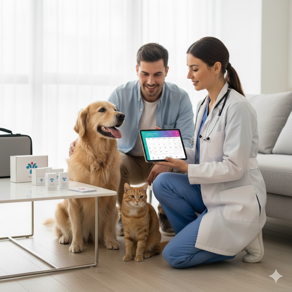 İç Parazit ve Dış Parazit Uygulamalarında Evde Veteriner Hizmeti