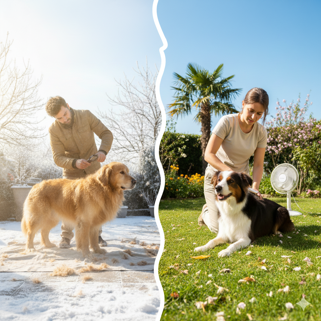Köpek Tıraşında Mevsim Faktörü: Yaz ve Kış İçin İpuçları
