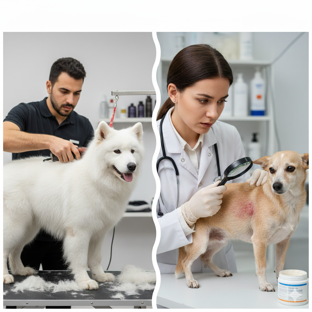 Köpek Tıraşı ve Deri Sorunları: Kaşıntı,Alerji ve Tahriş Önlemleri